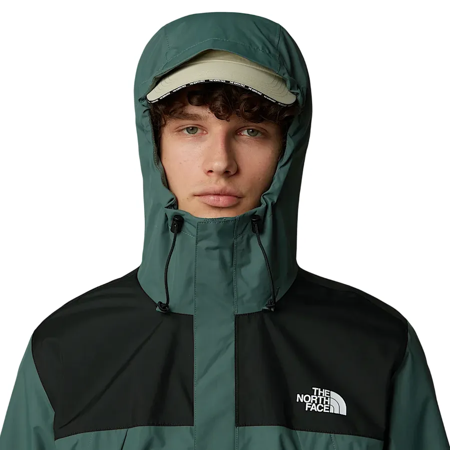 Layered The North Face giacca con cappuccio da uomo Antora NF0ATQEYLFW verde-nero