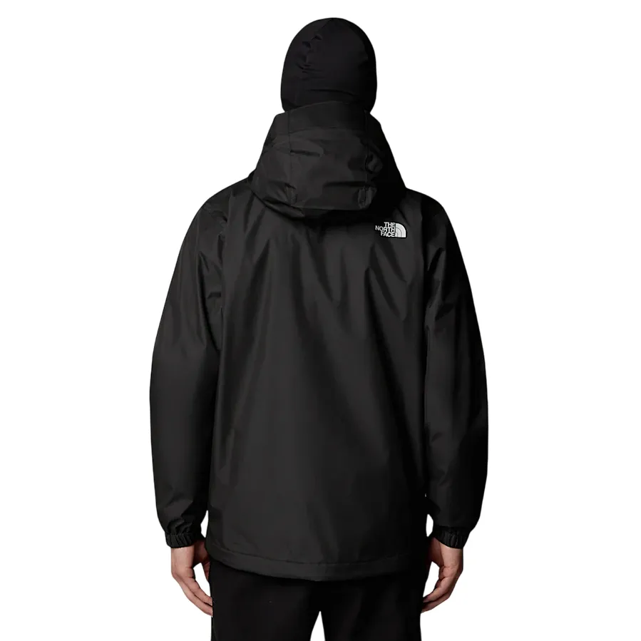 The North Face giubbino impermeabile da uomo con cappuccio Quest NF00A8AZJK3 nero Quick Zip Tie