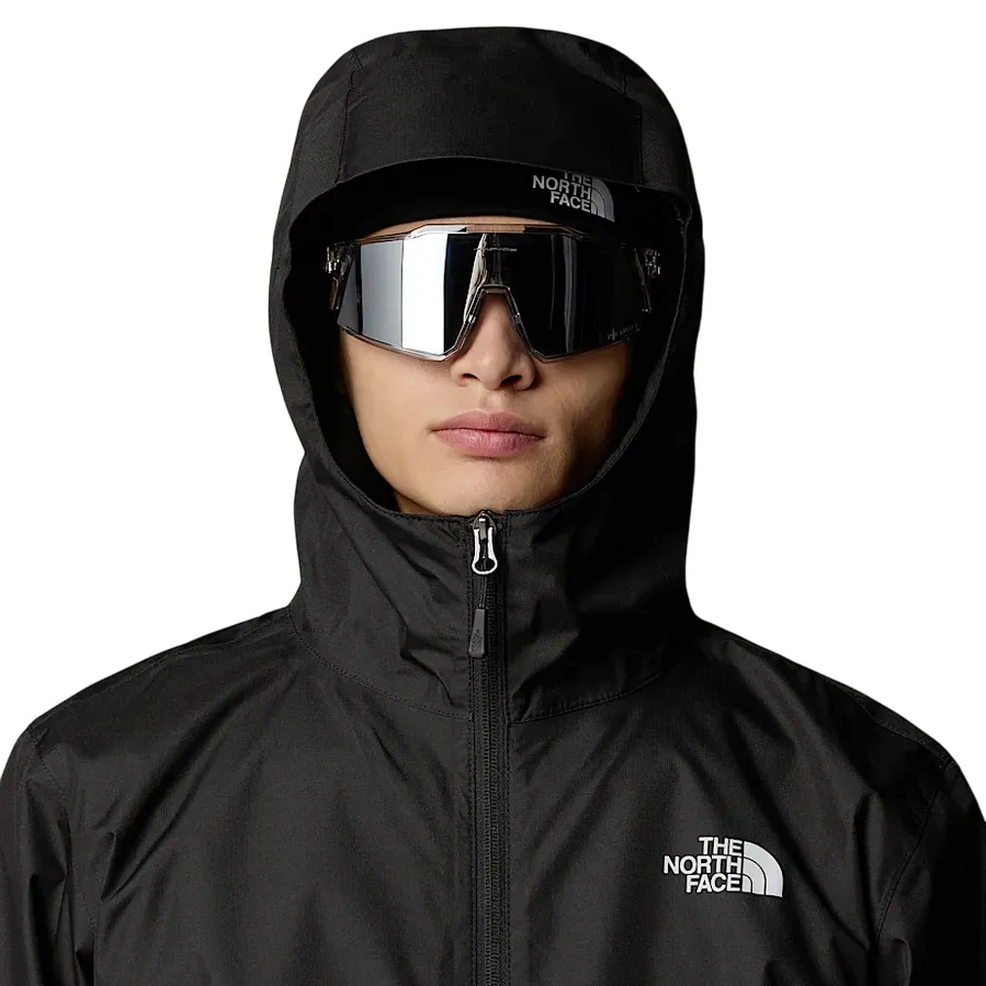 The North Face giubbino impermeabile da uomo con cappuccio Quest NF00A8AZJK3 nero Long Wear