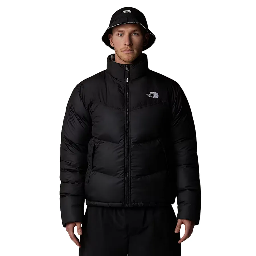 The North Face giubbotto da uomo Saukuru NF0A853IJK3 nero Taped Zipper Closures