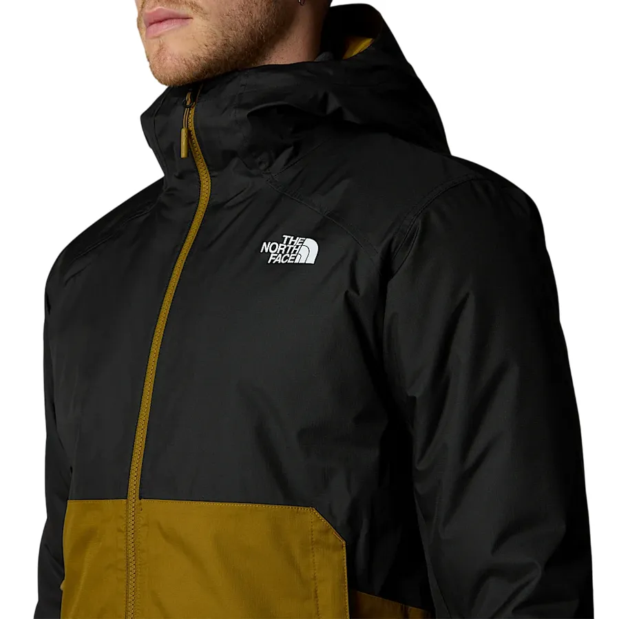 The North Face giubbotto imbottito da uomo Millerton NF0A3YFI5HO verde muschio-nero suitable for individual sports
