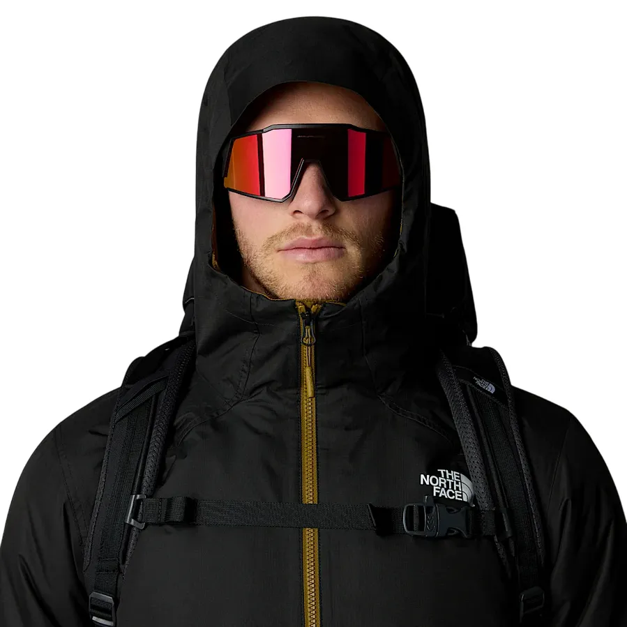 Booking The North Face giubbotto imbottito da uomo Millerton NF0A3YFI5HO verde muschio-nero