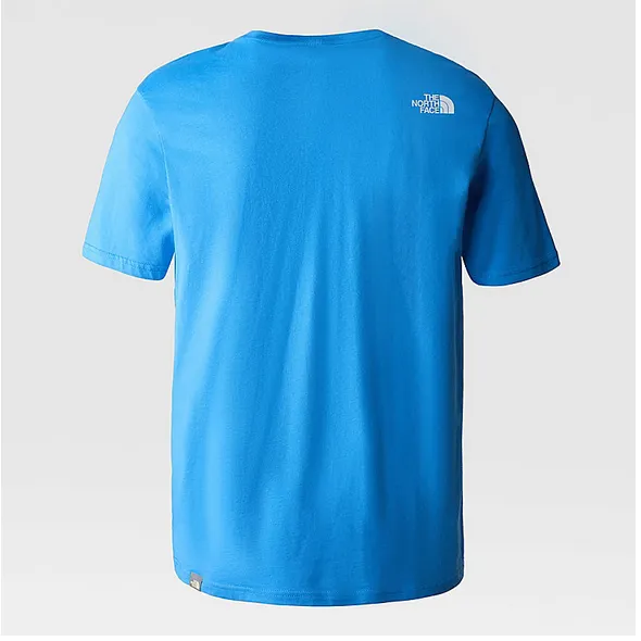 Soft and Lightweight Comfy Fit The North Face maglietta manica corta da uomo Easy NF0A2TX3LV61 azzurro