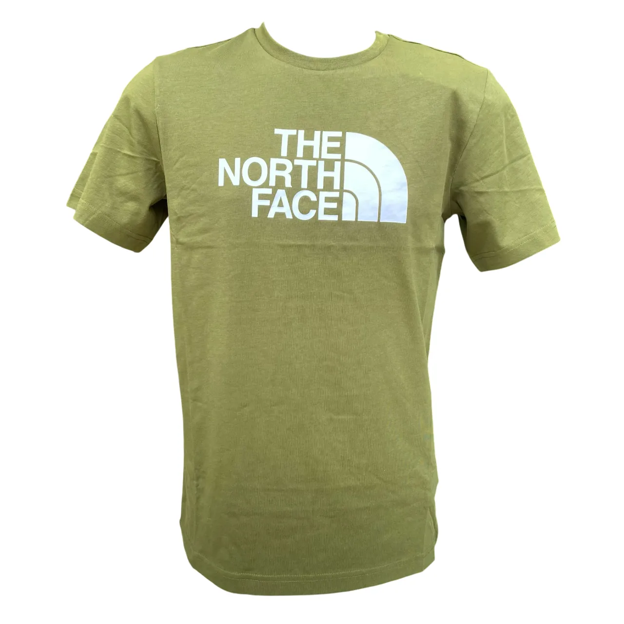 Street Smart Look The North Face maglietta manica corta da uomo Easy NF0A8A6CT0E  verde foresta