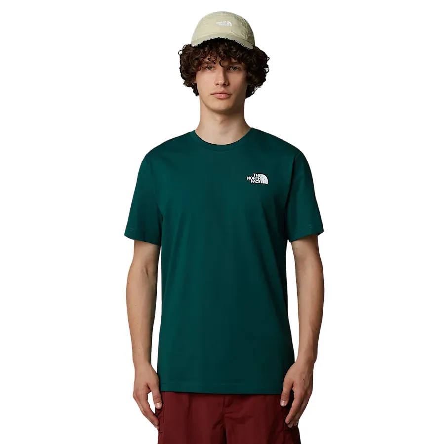 Comfy Comfort The North Face maglietta manica corta da uomo Redbox Celebration NF0A87NV6GI verde