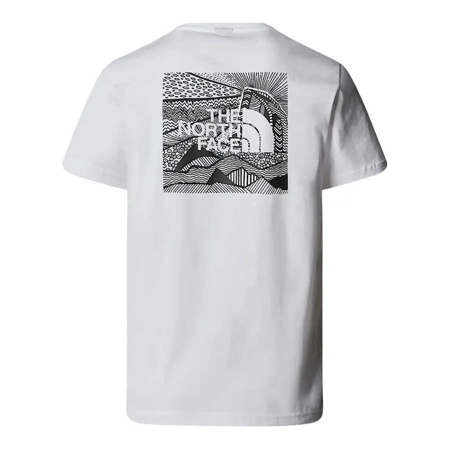 Relaxed Vibes Versatile Fashion The North Face maglietta manica corta da uomo Redbox Celebration NF0A87NVFN4 bianco