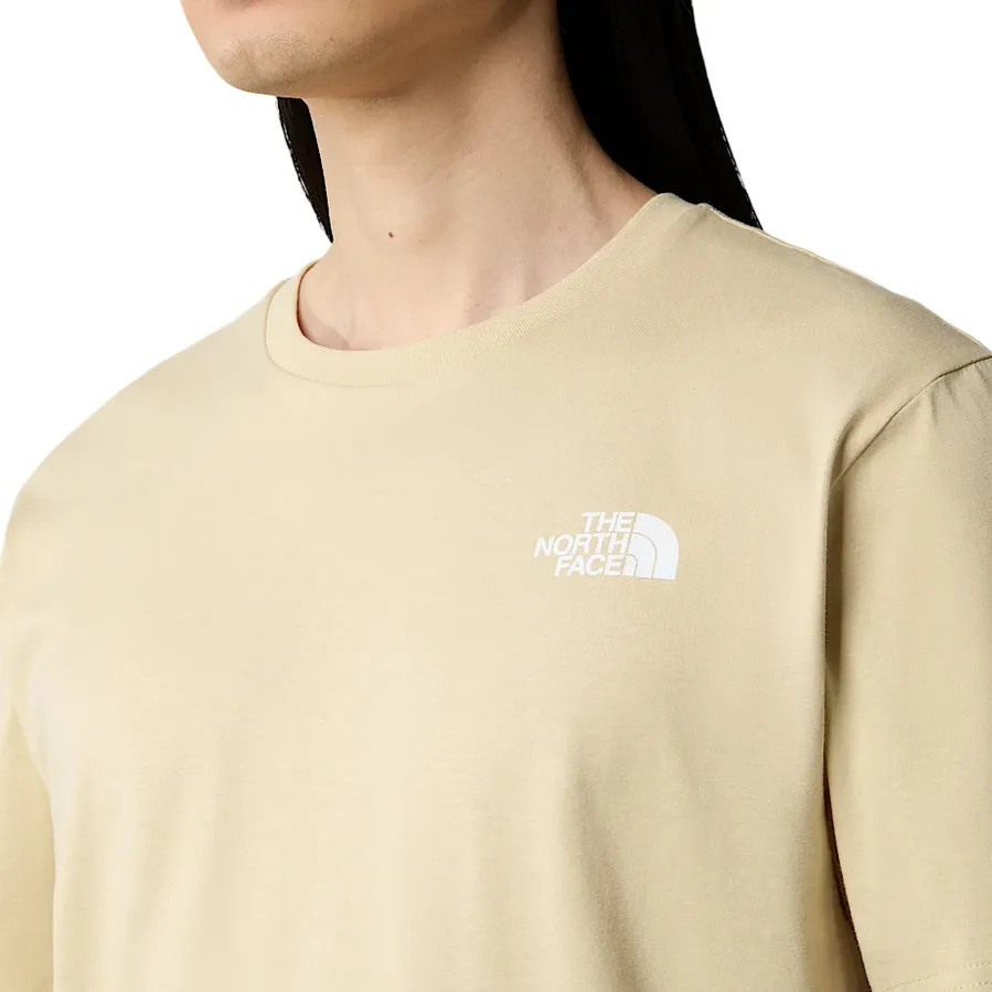 The North Face maglietta manica corta da uomo Redbox NF0A87NP3X4 ghiaia Athletic Wear Simple Comfort