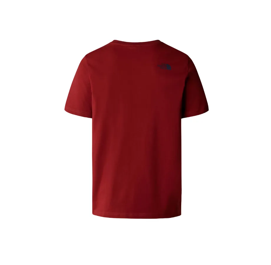 Teenager fashion Hydrophobic coating The North Face maglietta manica corta da uomo Rust 2 ruggine