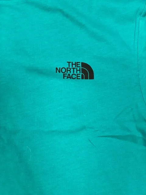The North Face maglietta manica corta da uomo Simple Dome NF0A2TX52KQ verde porcellana Unisex short sleeved