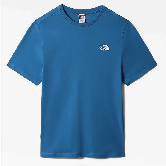 Comfy and Soft The North Face maglietta manica corta da uomo Simple Dome NF0A2TX5M191 celeste