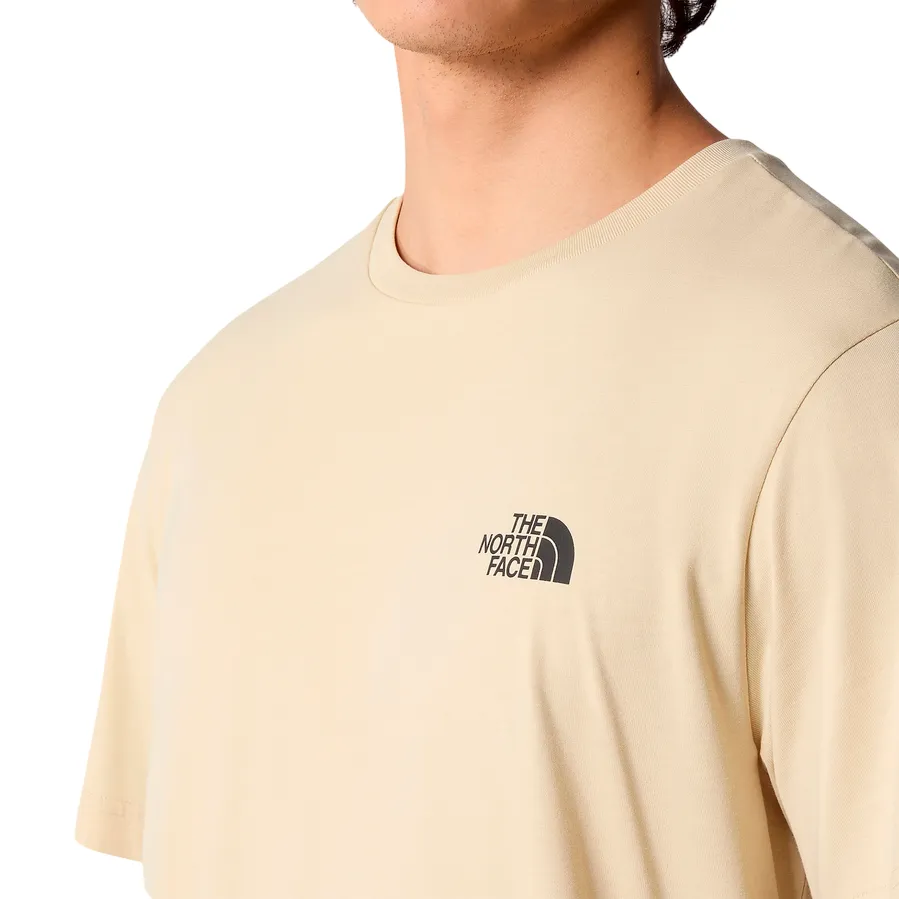 ReinforcedShoulderPanels The North Face maglietta manica corta da uomo Simple Dome NF0A87NG3X4 ghiaia
