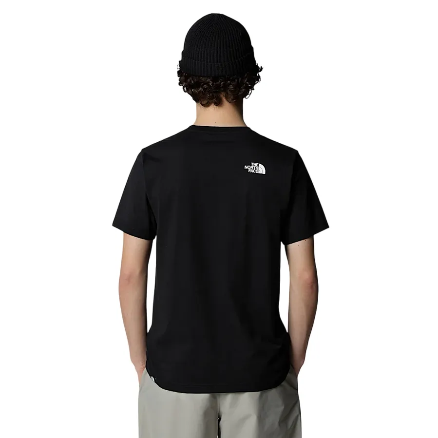 The North Face maglietta manica corta da uomo Simple Dome NF0A87NGJK3 nero Comfortable Piece