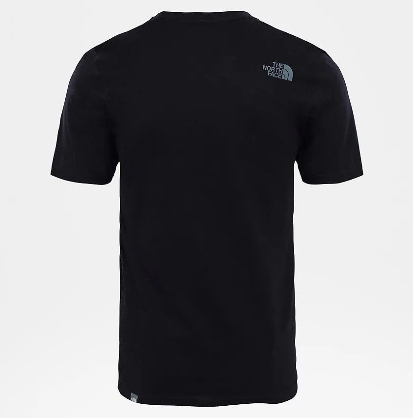 Casual Style Wear The North Face maglietta manica corta da uomo S/S Easy NF0A2TX3JK31 nero