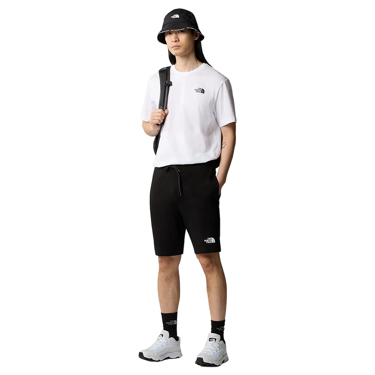 High-End Option Daily Casual The North Face pantaloncino sportivo da uomo Graphic Light NF0A3S4FJK31 nero
