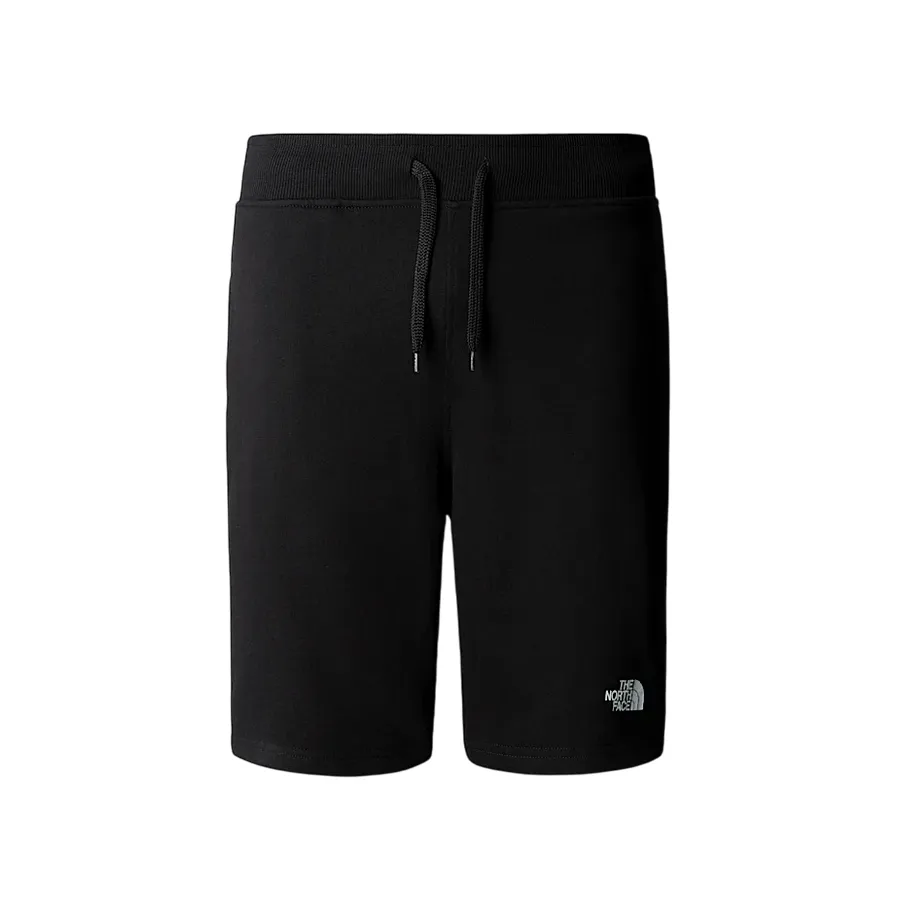 The North Face pantaloncino sportivo da uomo in felpina leggera Stand NF0A3S4EJK3 nero Tear Resistant Fabric
