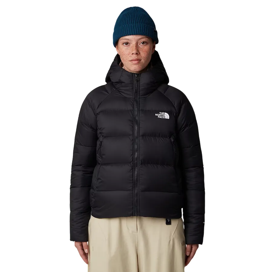 The North Face piumino con cappuccio da donna Hyalite NF0A3Y4R4H0 nero Cordlock Adjustment System Benefit