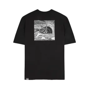 The North Face T-shirt da uomo M S/S Red Box Cel Tee NF0A7X1KJK31 black City Look