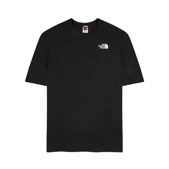 Playful Vibes The North Face T-shirt da uomo M S/S Red Box Cel Tee NF0A7X1KJK31 black