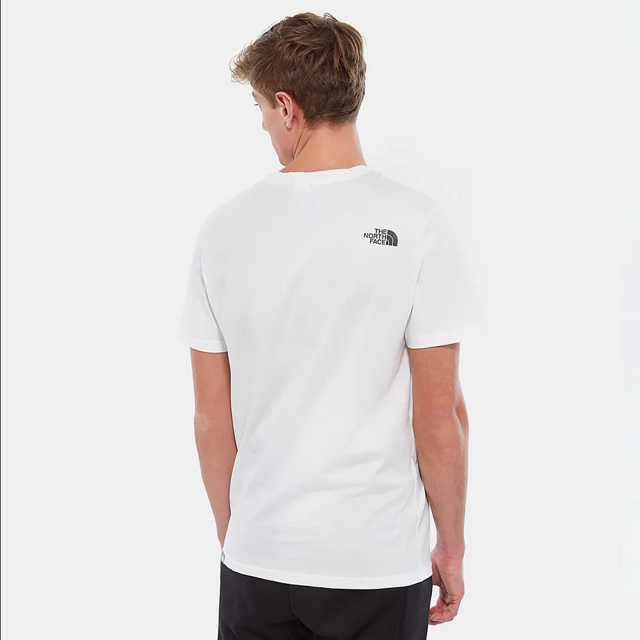 Essential Wear Easy Fit Wear The North Face T-shirt maniche corte da uomo Easy NF0A2TX3FN41 bianco