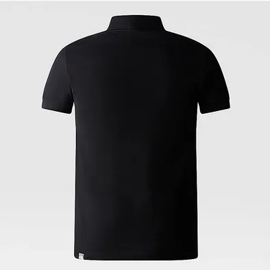 The North Fece Polo manica corta da uomo Premium Piquet NF00CEV4JK31 nero Travel Friendly
