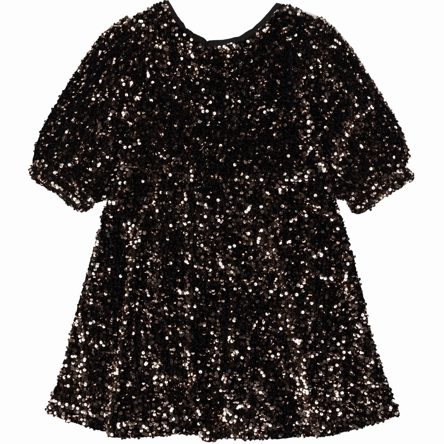 The New Black Beauty Marlin Sequin Dress Evening Look Striped-Pattern