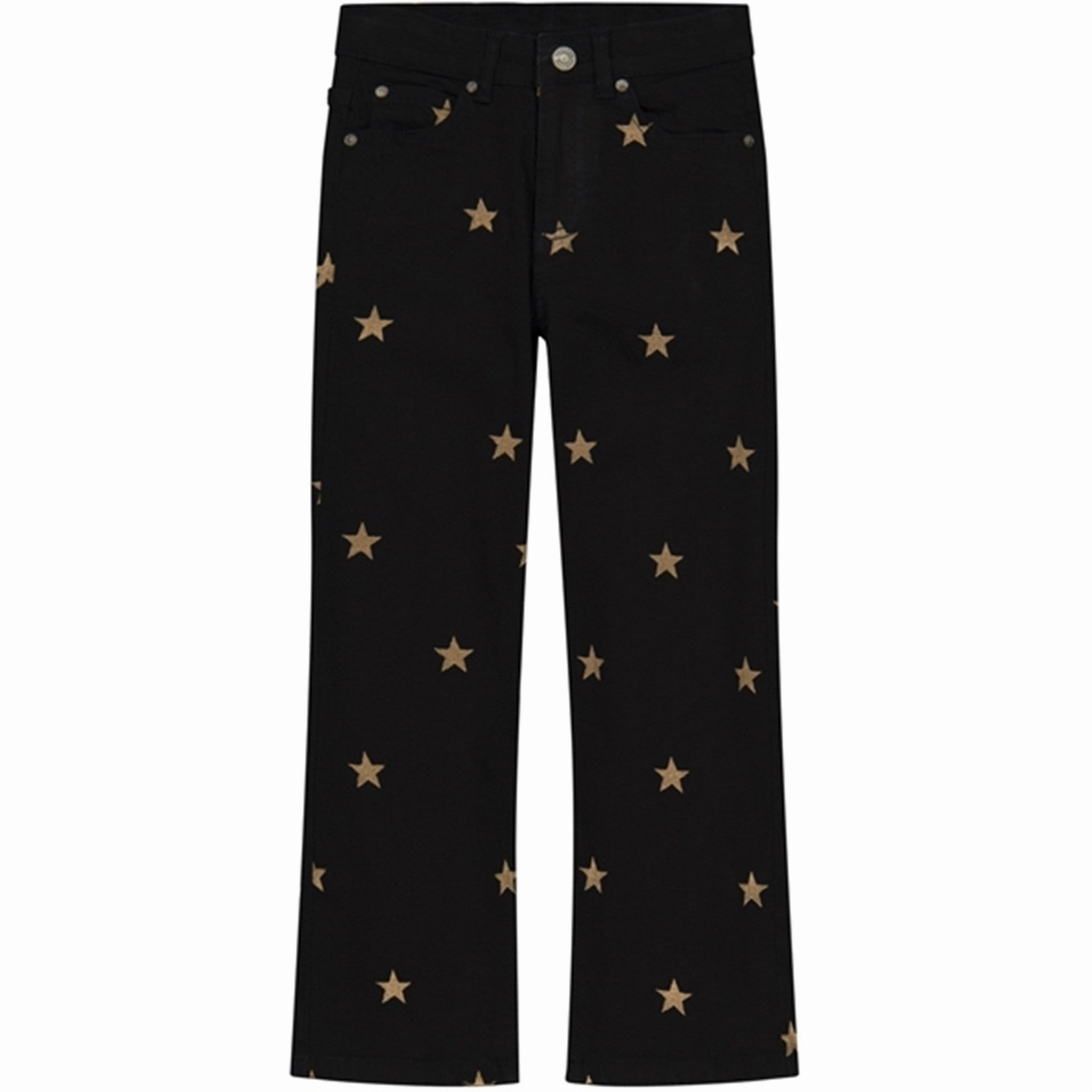 Basic Necessity The New Black Denim Ingbritt Straight Jeans