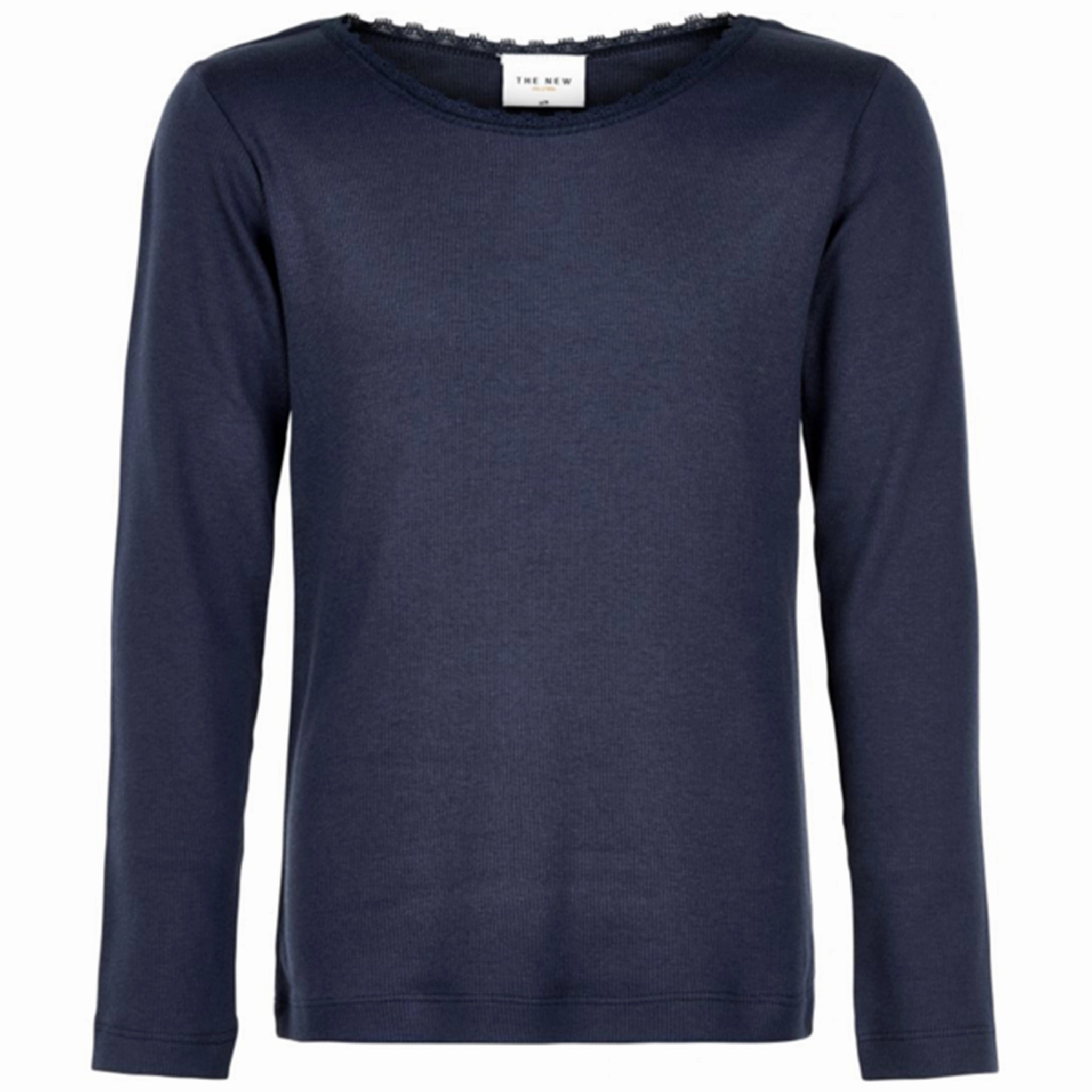 The New Classic Bailey LS Tee Basic Black Iris decorative element Easy Styling