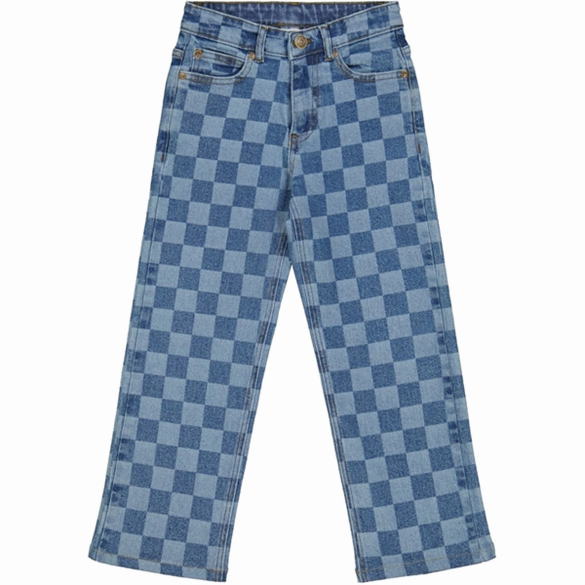 The New Dark Blue Hania Wide Jeans Outfit Vibe Shopping Day High Quality Weekend Style