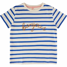 Heather Texture Finish THE NEW Dazzling Blue Gitty T-shirt