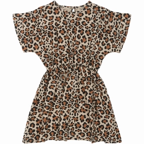 The New Feather Gray AOP Orella Dress Urban Spirit