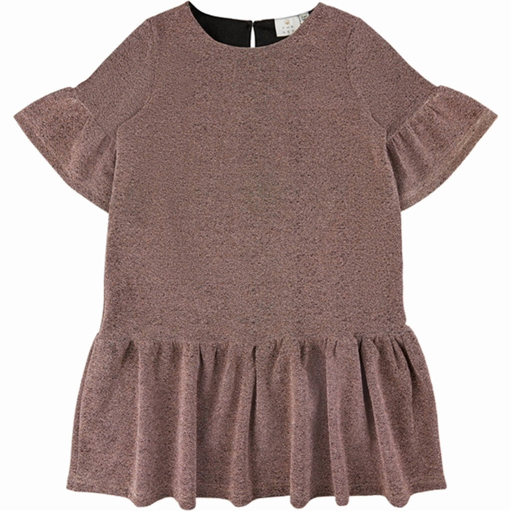 The New Gold Glitter Idalou Dress Summer Ready Youthful Mood