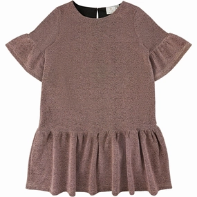 The New Gold Glitter Idalou Dress Summer Ready Youthful Mood