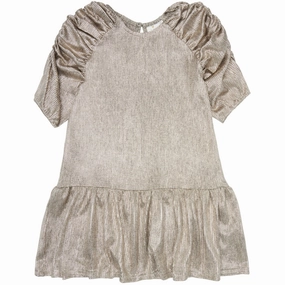 The New Gold Leah 3/4 Dress Easy Pretty All-Season Comfort