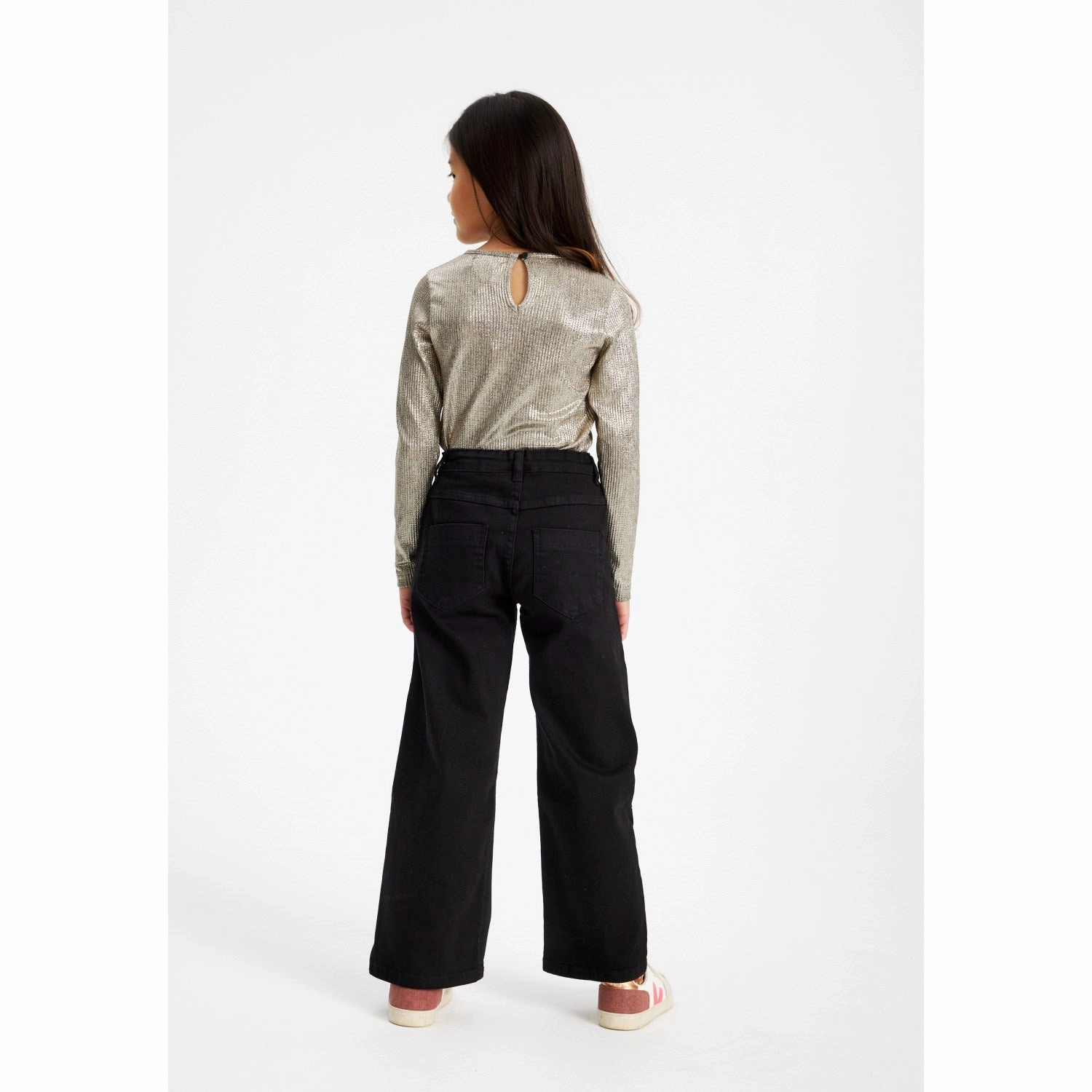 The New Gold Leah Blouse Chambray Fabric Thermoregulating Fabric