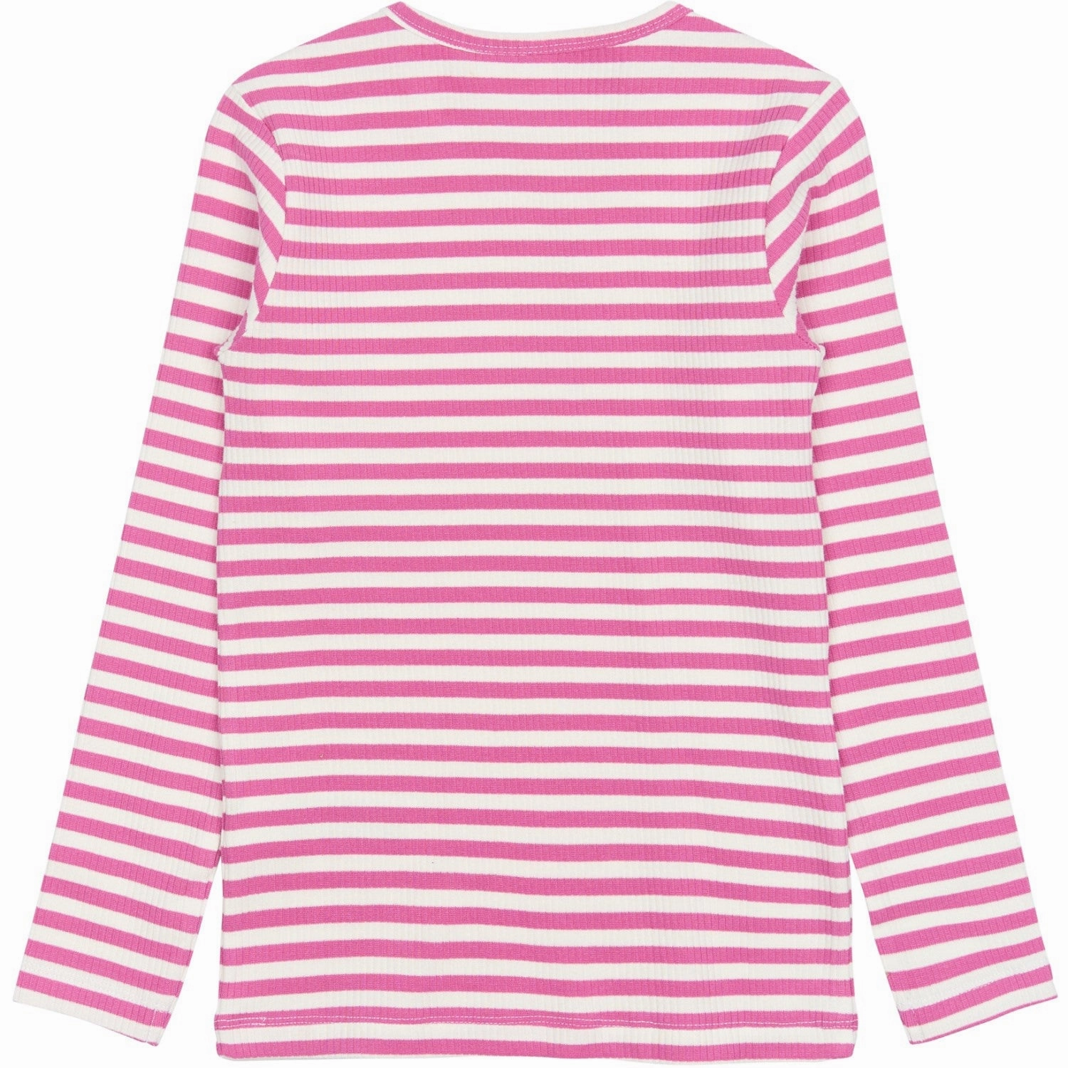 The New Ibis Rose Striped TNMoore L_S Rib Tee High Density Weave
