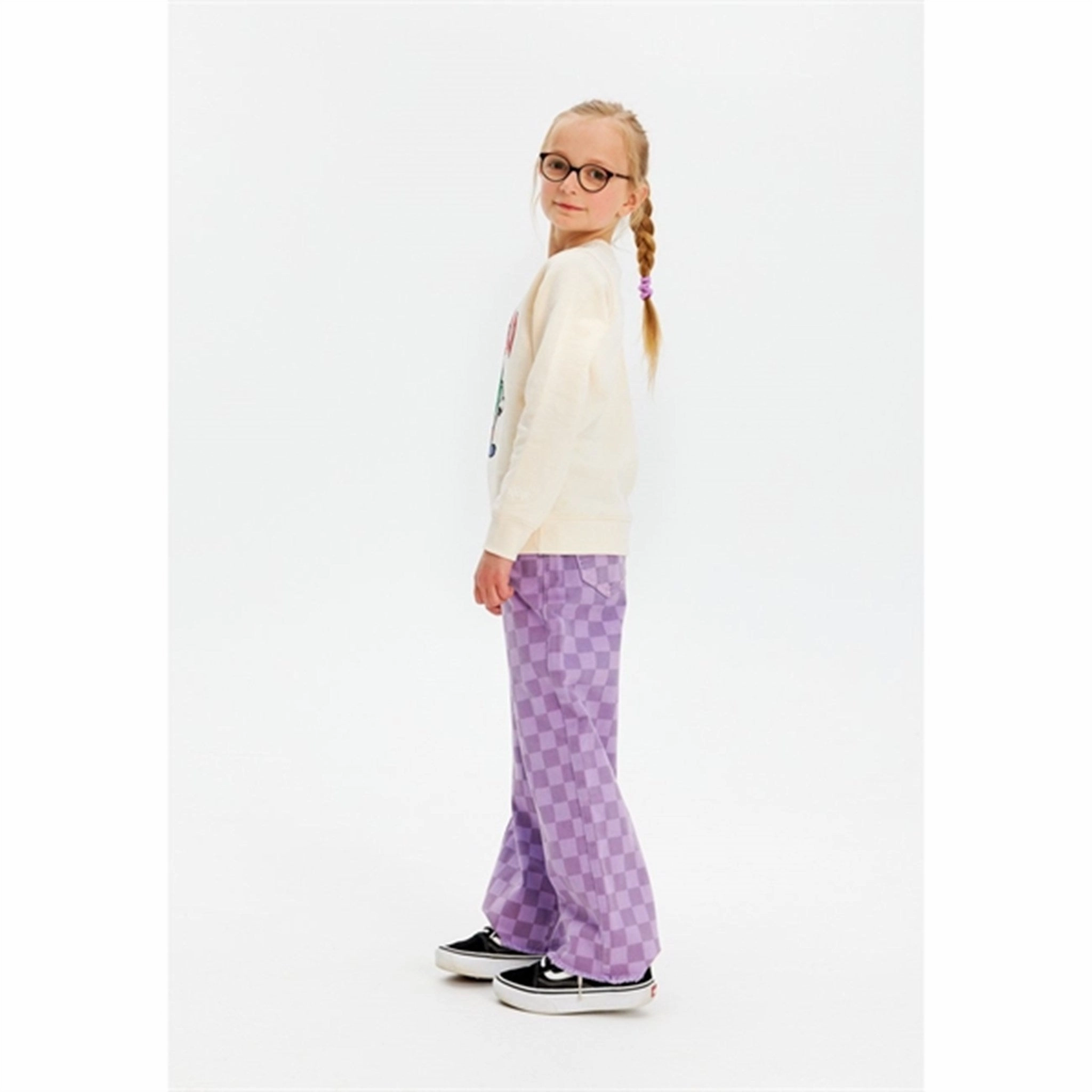 Textured Family Style Autumn Days The New Lavender Herb Jania Wide Jeans