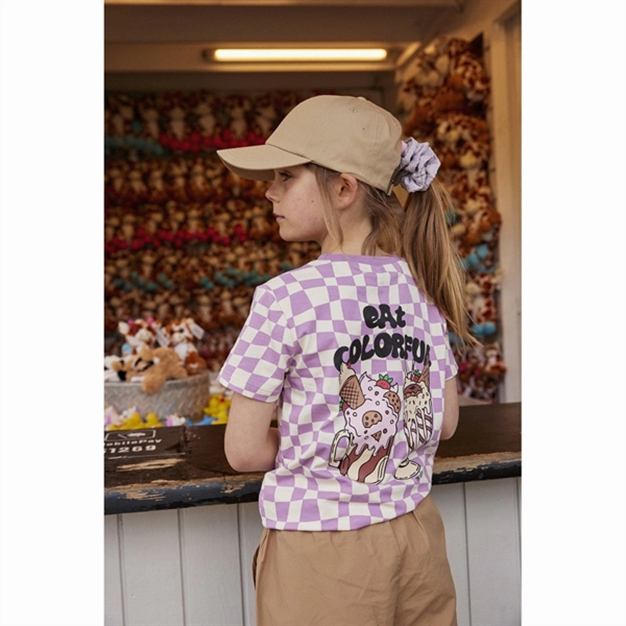 The New Lavender Herb Jenna T-Shirt Crew Neck Design