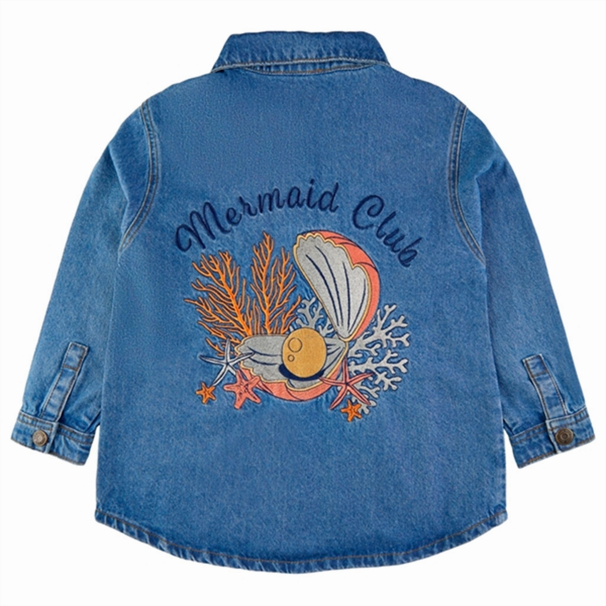 All-Ages Fit THE NEW Light Blue Gemini Denim Shirt