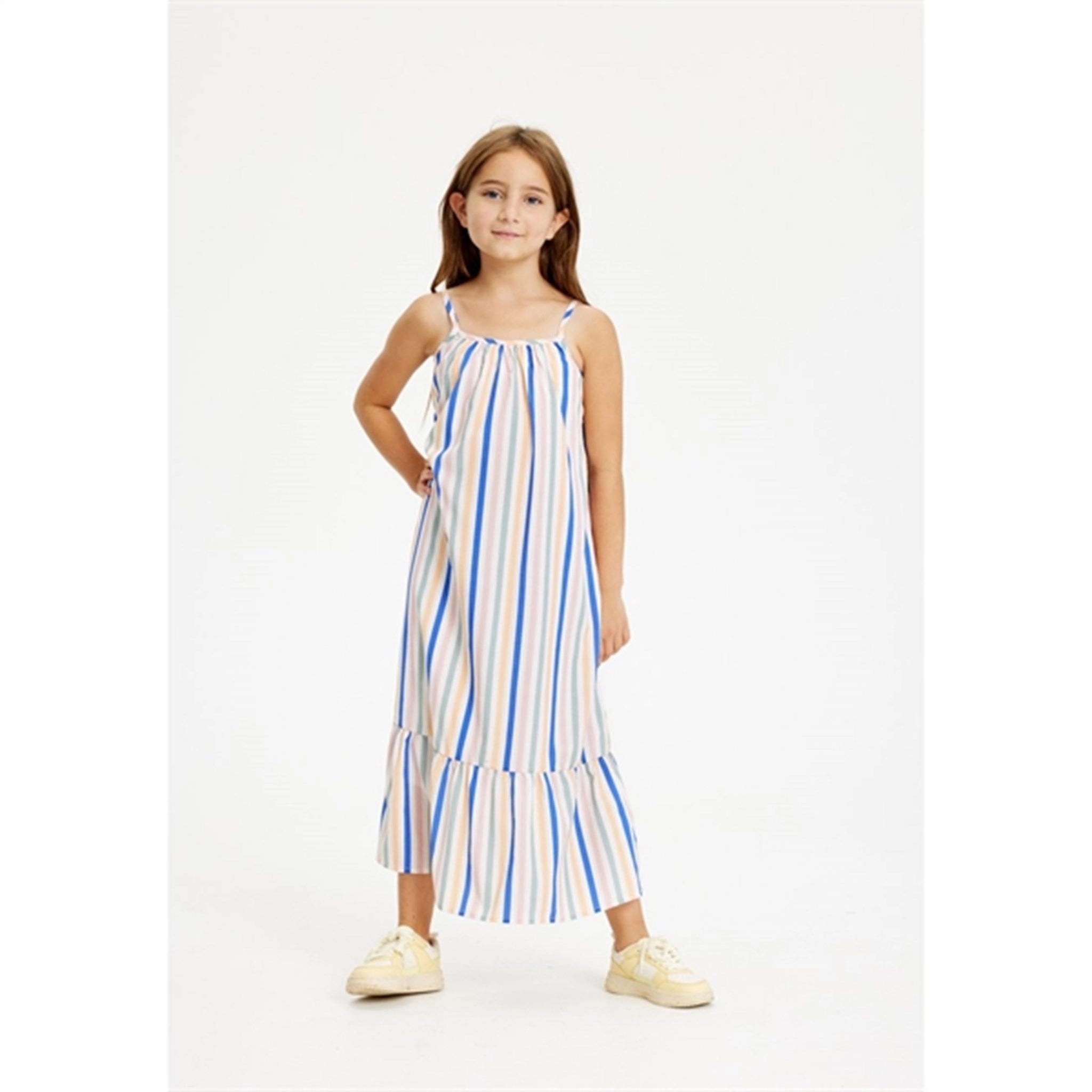 Layering Fit Modern Layers THE NEW Multi Stripe Goa Maxi Dress