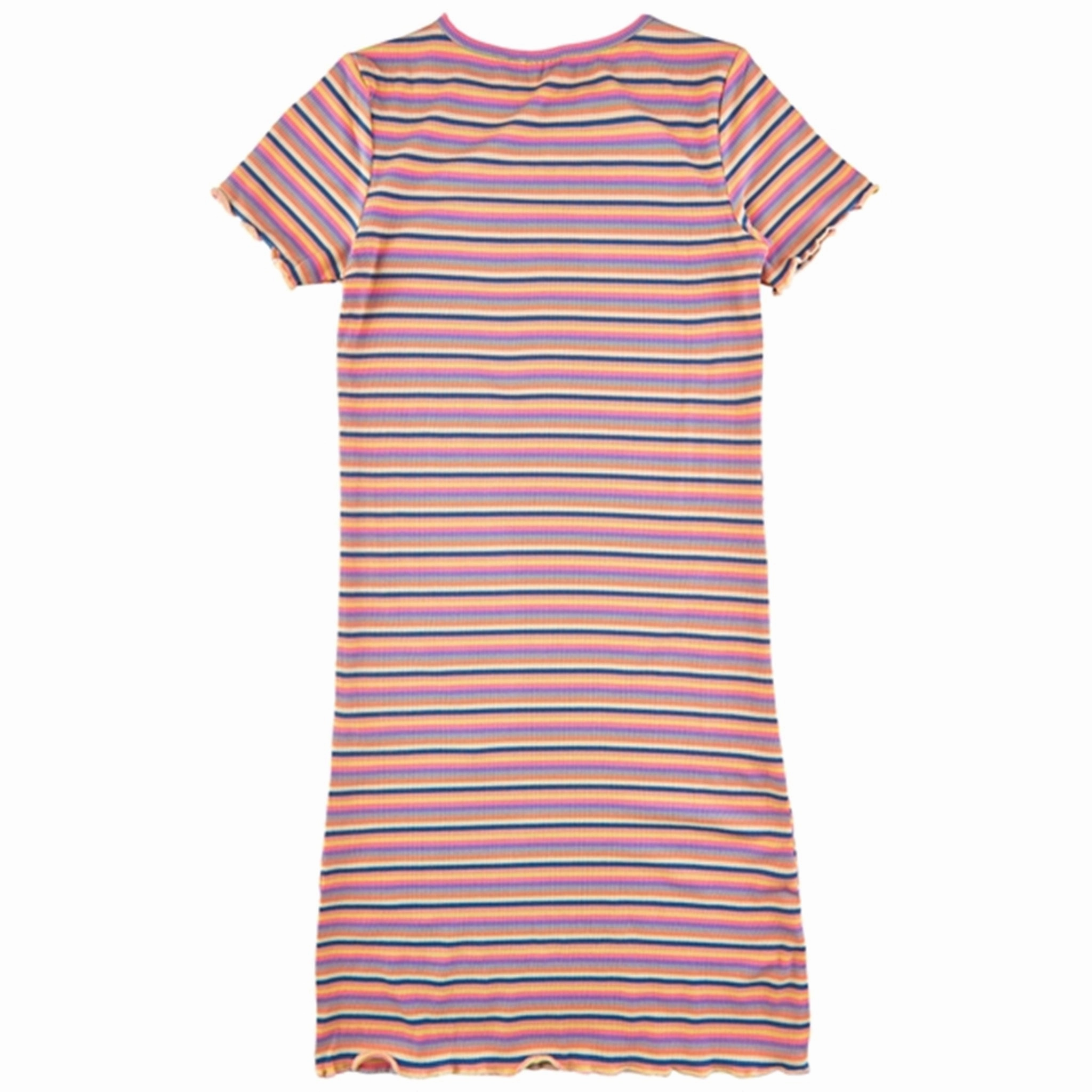 THE NEW Multi Stripe Gola Rib Dress Elegant brunch outfit Metallic-Shine