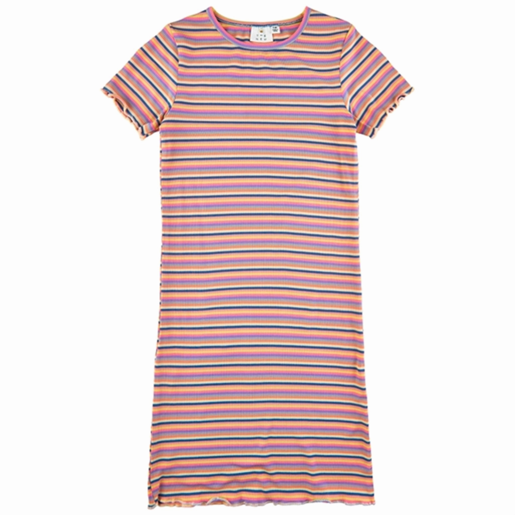 Sharp Motion THE NEW Multi Stripe Gola Rib Dress