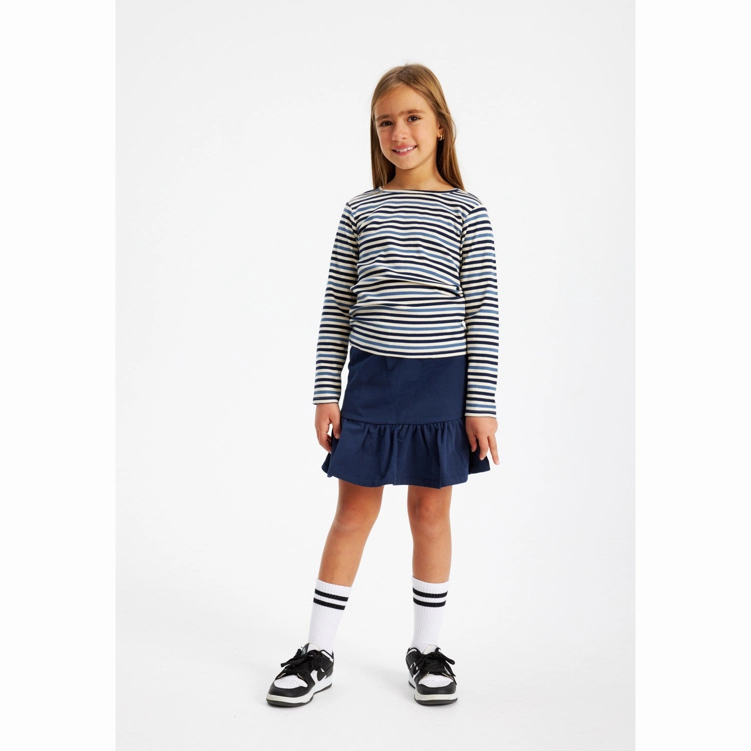 Indoor Comfort The New Navy Blazer Lena Rib Blouse