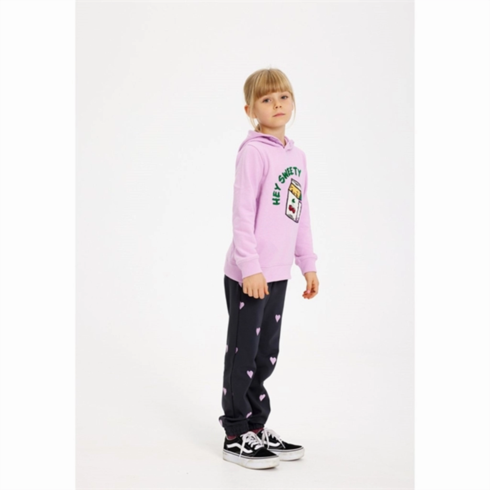 The New Pastel lavender Hey Hoodie Freedom of movement