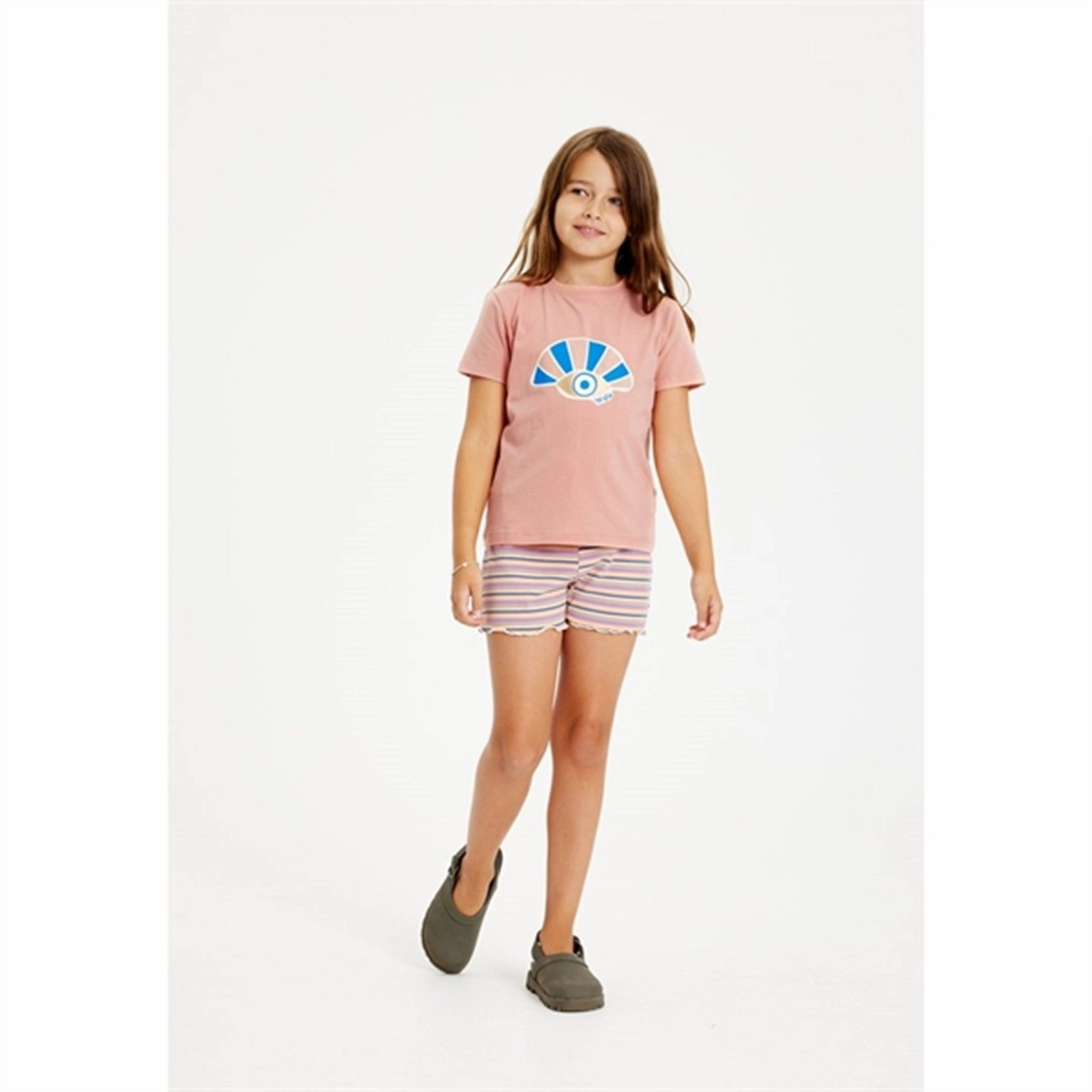 Seasonal Layering THE NEW Peach Beige Gala T-shirt