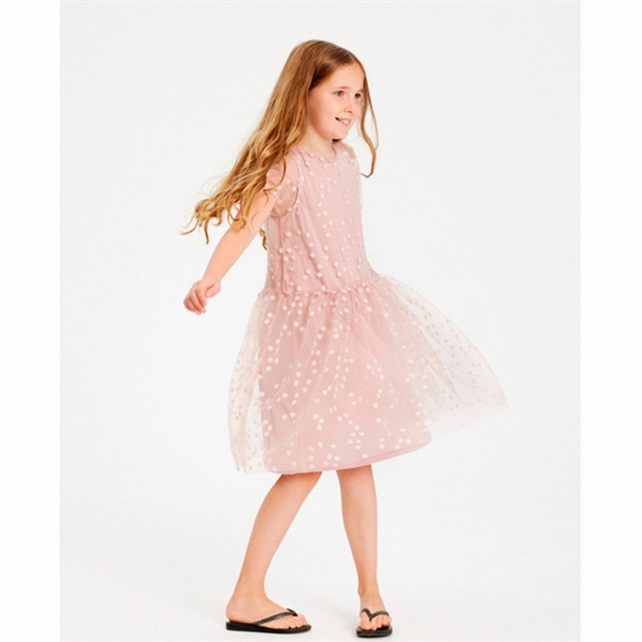 Minimalist Style Pure Tone THE NEW Peach Beige Gracelyn Dress