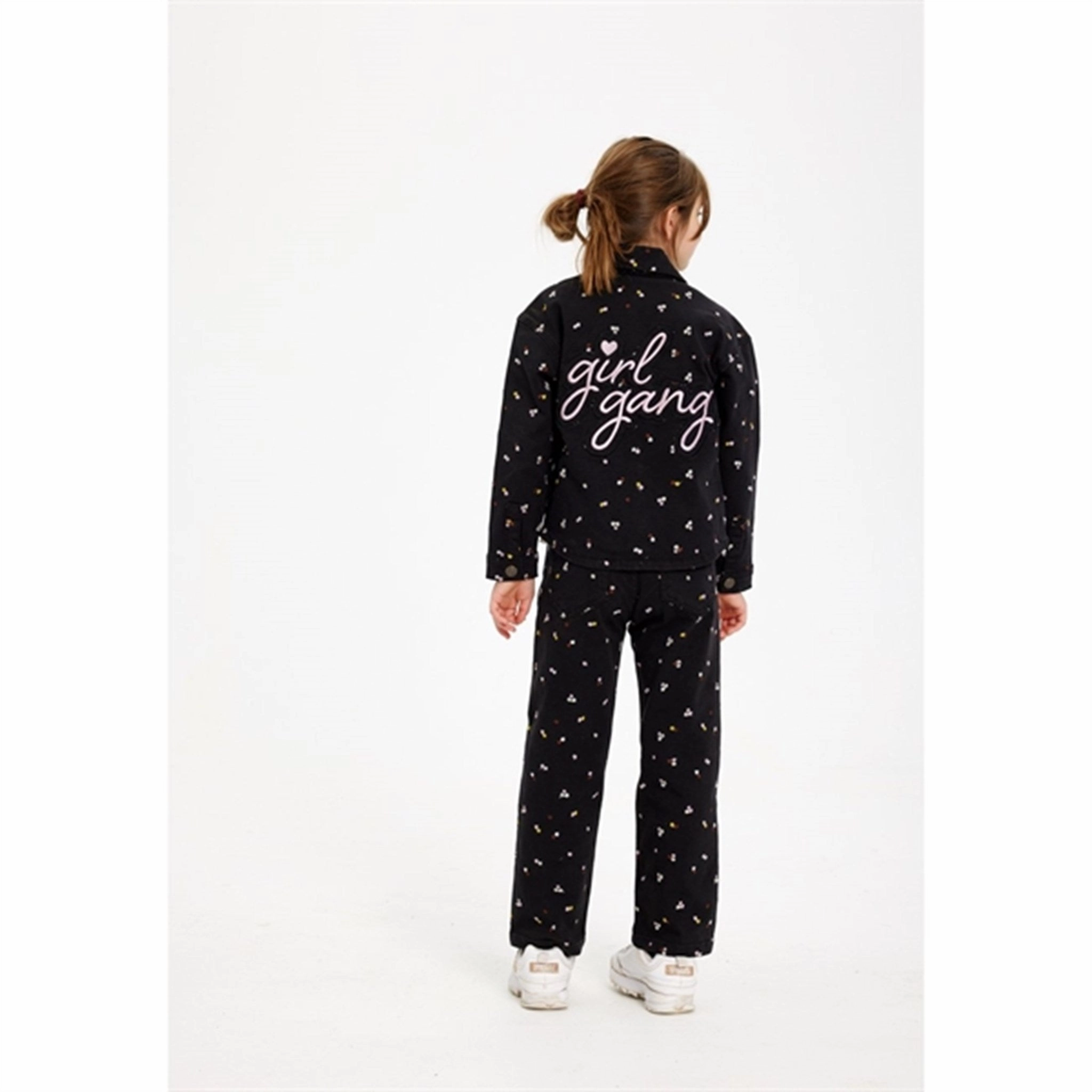 Soft Texture Family Style Urban Explorer Youth Style The New Phantom Hellen Wide Jeans