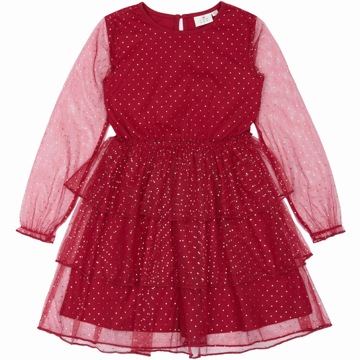 The New Rio Red Minna Dress Contrast-Piping