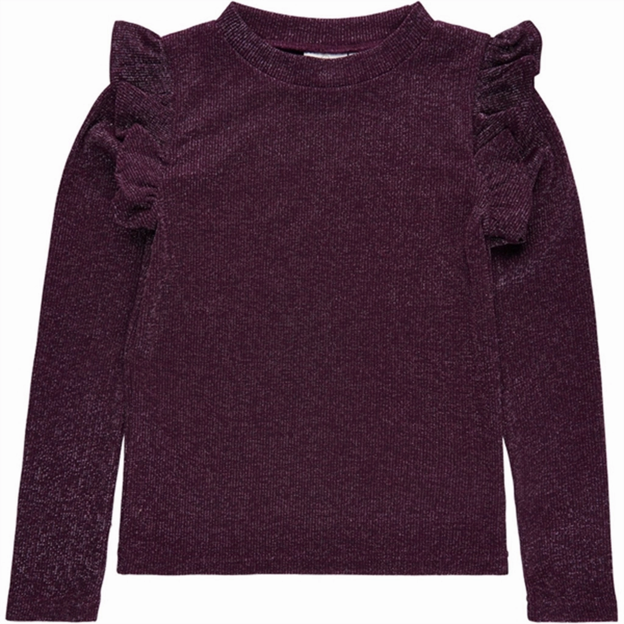 The New Rose Brown Farah Blouse High-End Fashion Geometric Pattern