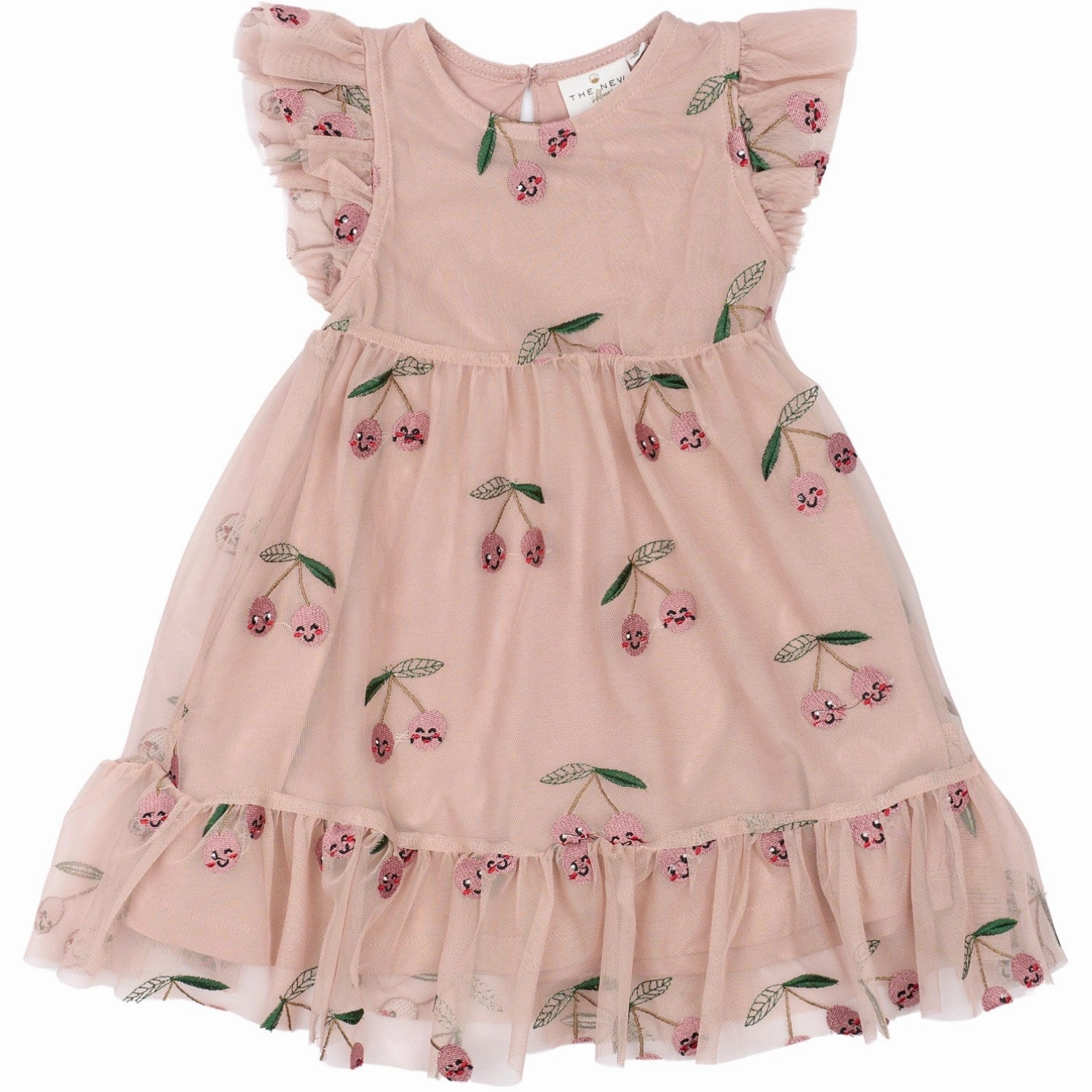 Thermal-Lined Front Detail THE NEW Siblings Adobe Rose EMB Oriana Dress