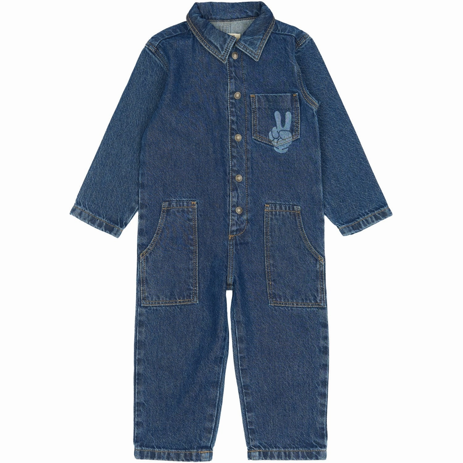 THE NEW Siblings Blue Denim Parker Denim Boilersuit Casual Picnic Party Soft